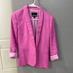 J crew blazer pink